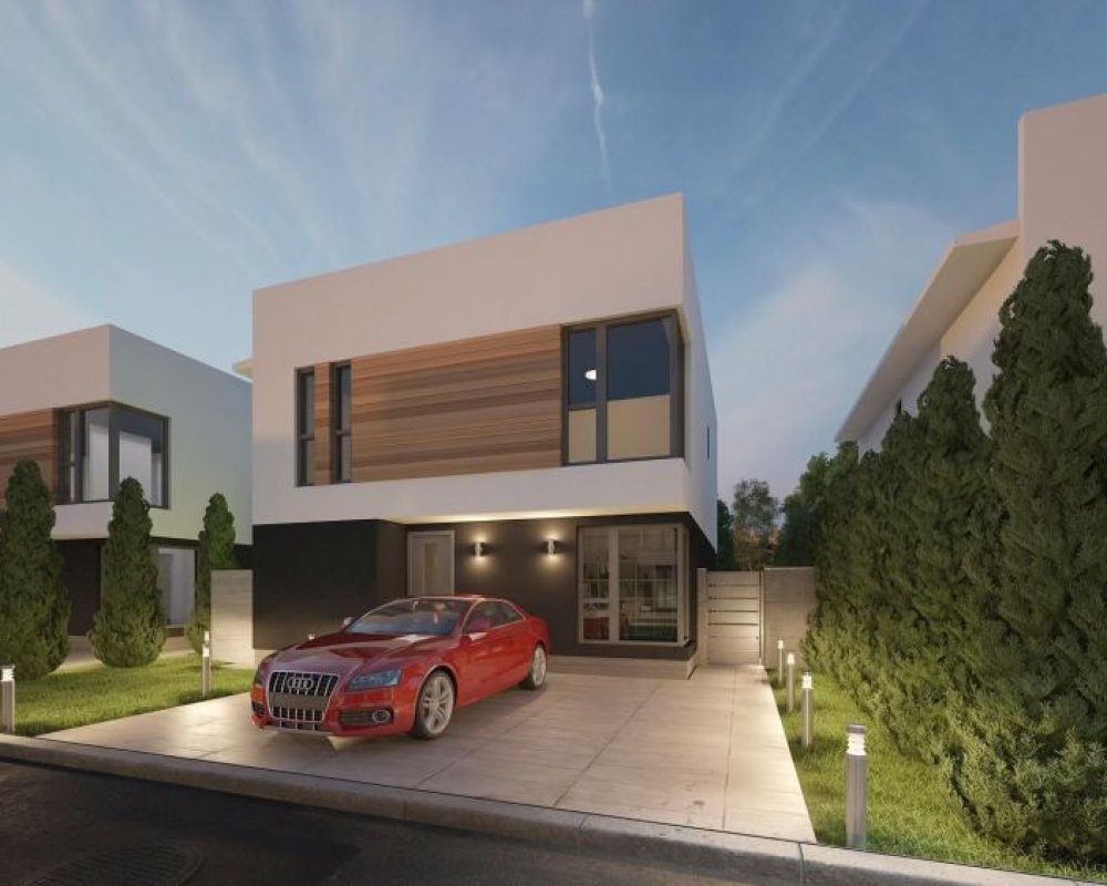 Casa individuala in stil mediteranean- Bragadiru- complex privat- proiect